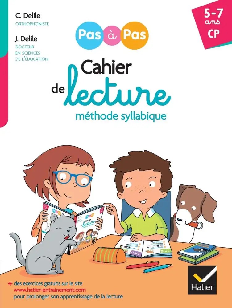 HATIER - Je Lis Pas a Pas Avec Theo et Nina Mon Cahier De Lecture 2025