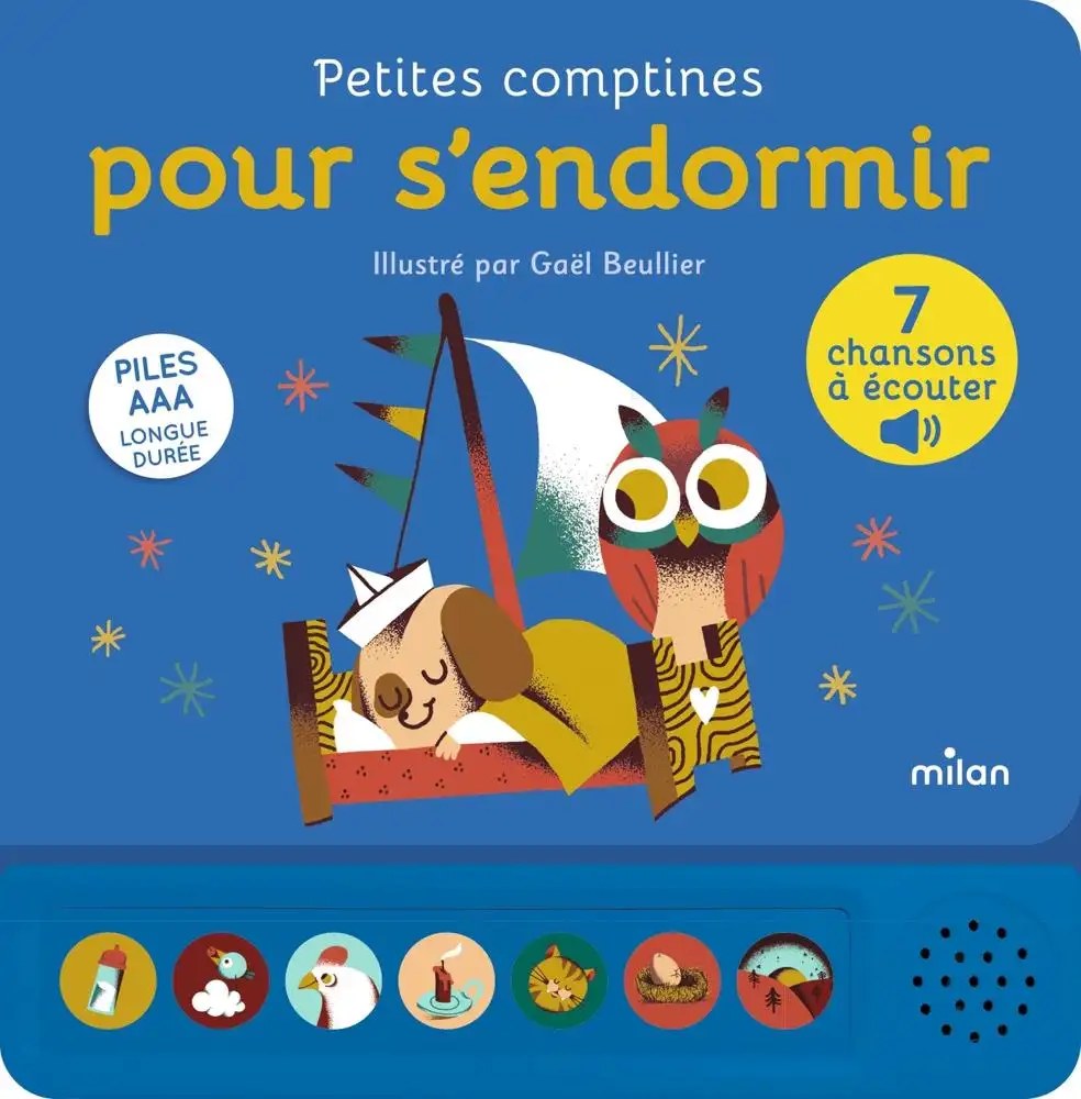 MILAN - Contes et comptines a ecouter - Petites comptines pour s'endormir