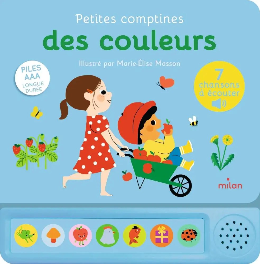 MILAN - Contes et comptines a ecouter - Petites Comptines Des Couleurs