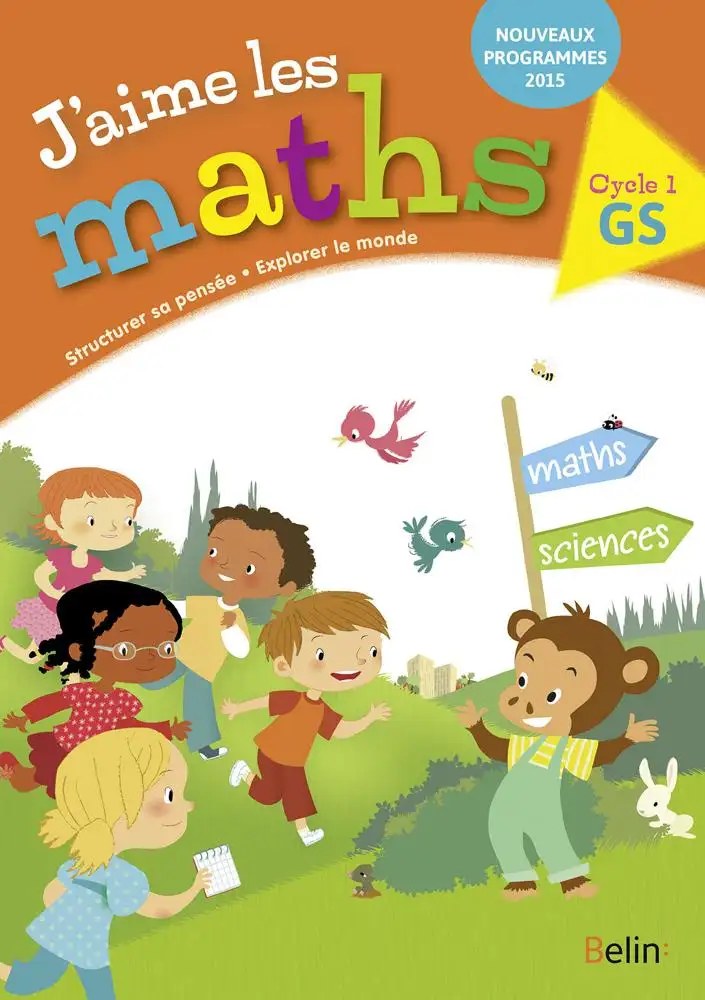 BELIN - J'aime Les Maths Gs 16