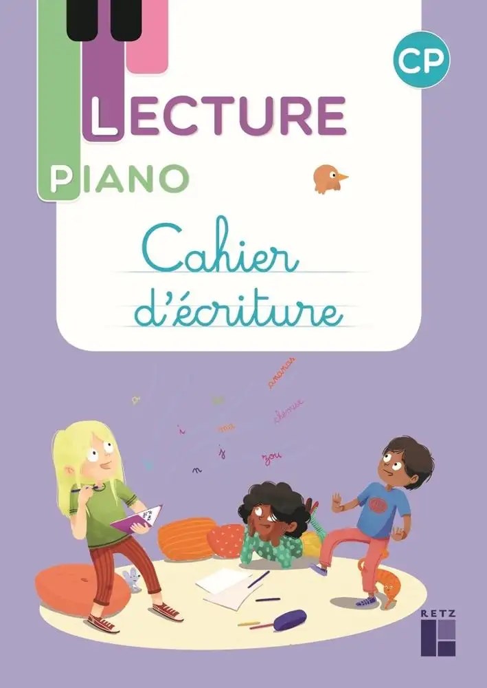RETZ - Lecture Piano Cp Cahier Ecriture 2025