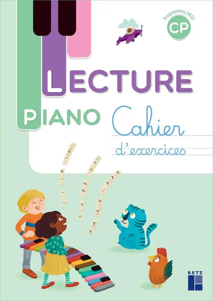 RETZ - Lecture Piano CP Cahier Ex. 2025