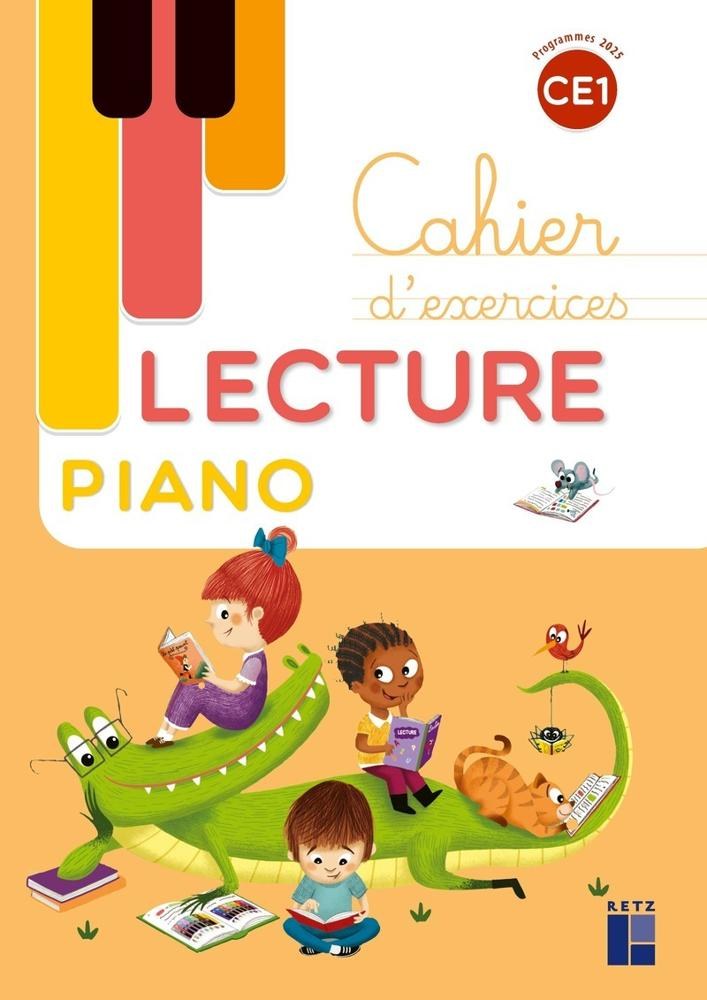 RETZ - Lecture Piano CE1 Cahier Ex 2025