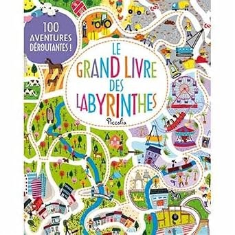 PICCOLIA - Le Grand Livre Des Labyrinthes