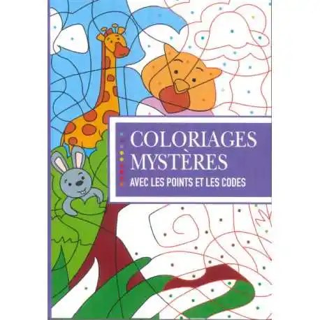 MAXI LIVRES - Coloriages Mysteres Avec Les Points Et Les Codes