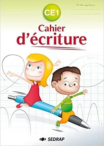 SEDRAP - Cahier D'ecriture Ce1