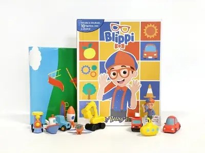 PHIDAL PUBLISHING - Blippi: My Busy Books - McLeod Valerie