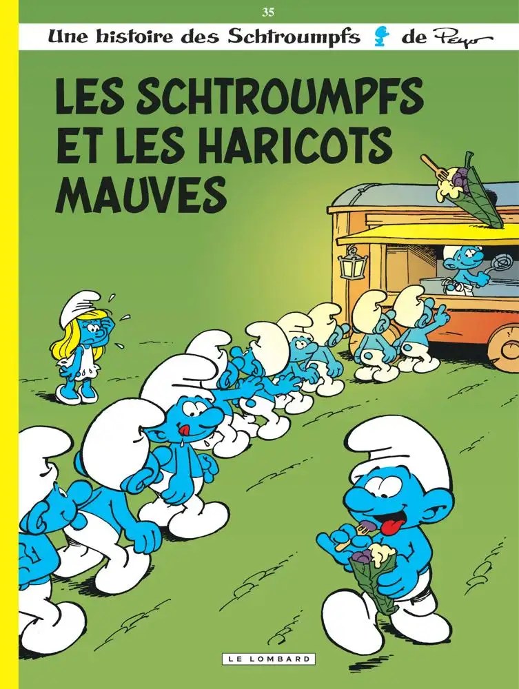 LOMBARD - Les Schtroumpfs Lombard - Tome 35 - Les Schtroumpfs et les haricots mauves - Garray; Peyo;