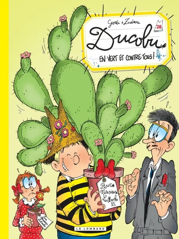 LOMBARD - Ducobu  - Tome 28 - En vert et contre tous ! - Zidrou; Godi