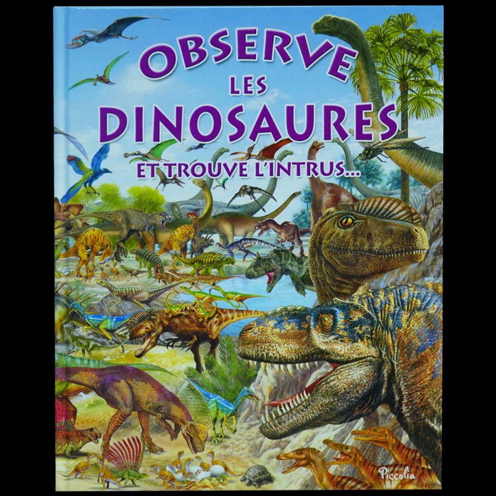 PICCOLIA - Observe Les Dinoaures Et Trouve L'intrus