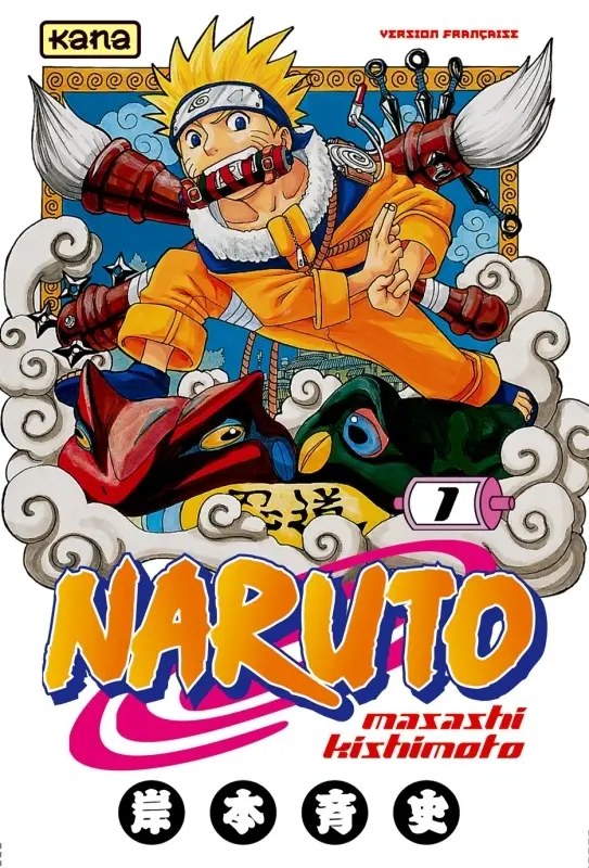 KANA - Naruto - Tome 1 avec Sticker euro - Masashi Kishimoto + Masashi Kishimoto