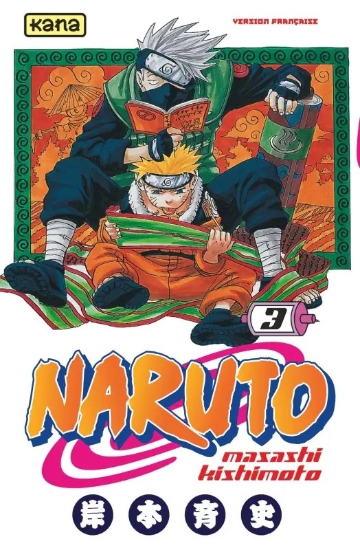 KANA - Naruto - Tome 3 avec Sticker euro - Masashi Kishimoto + Masashi Kishimoto