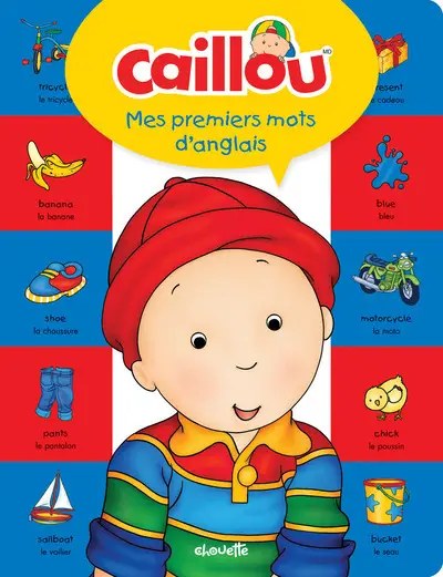 CHOUETTE - Caillou Mes premiers mots d'anglais