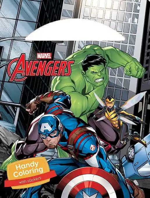 HACHETTE ANTOINE DISNEY - Handy Coloring - The Avengers- Superpowers! - MARVEL