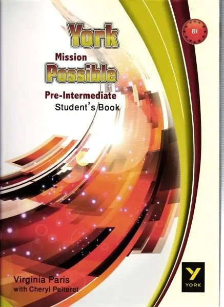 YORK - Mission Possible Pre Intermediate Sb