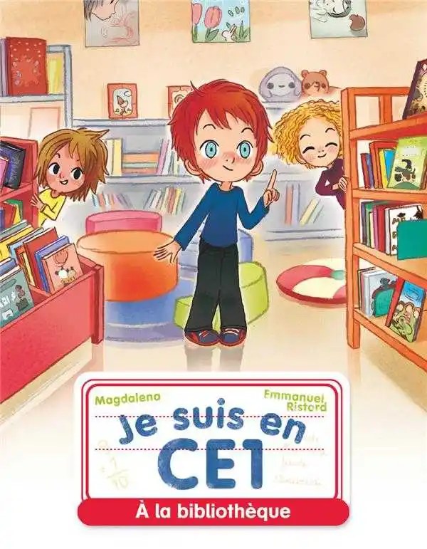 STEPHAN - Je Suis En Ce1 - A La Bibliotheque