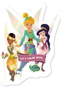 HACHETTE ANTOINE DISNEY - Let’s Color With: FAIRIES (NPU) -