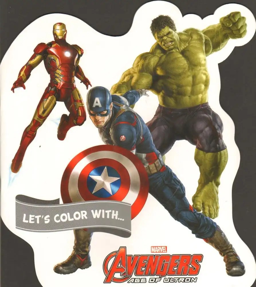 HACHETTE ANTOINE MARVEL - Lets Color With Avengers -