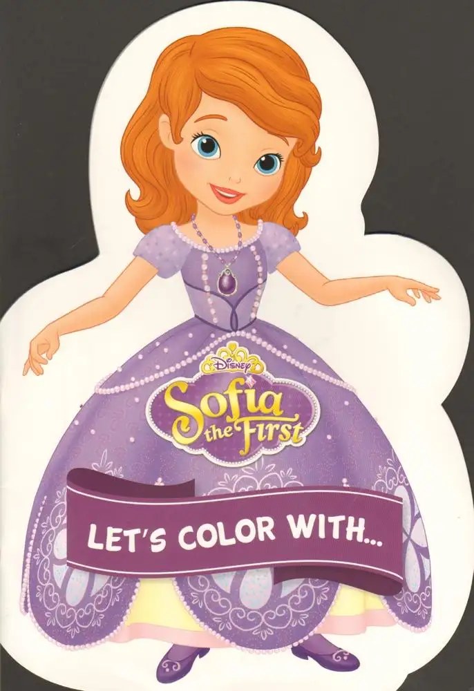 HACHETTE ANTOINE DISNEY-Let's Color With Sofia the First