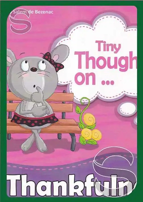 DAM - Tiny Thoughts -  On Thankfulness