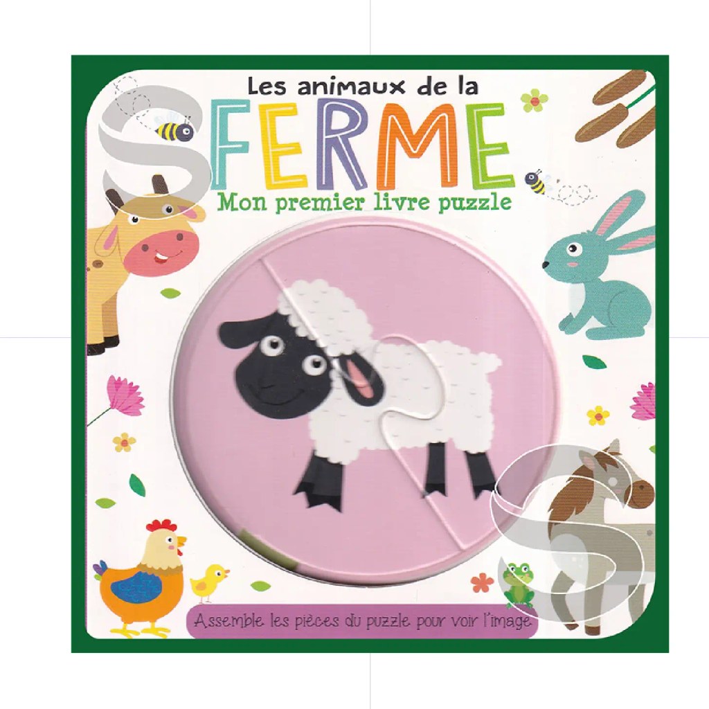 DAM - Mon Premier Livre De Puzzle - Les Animaux De La Ferme