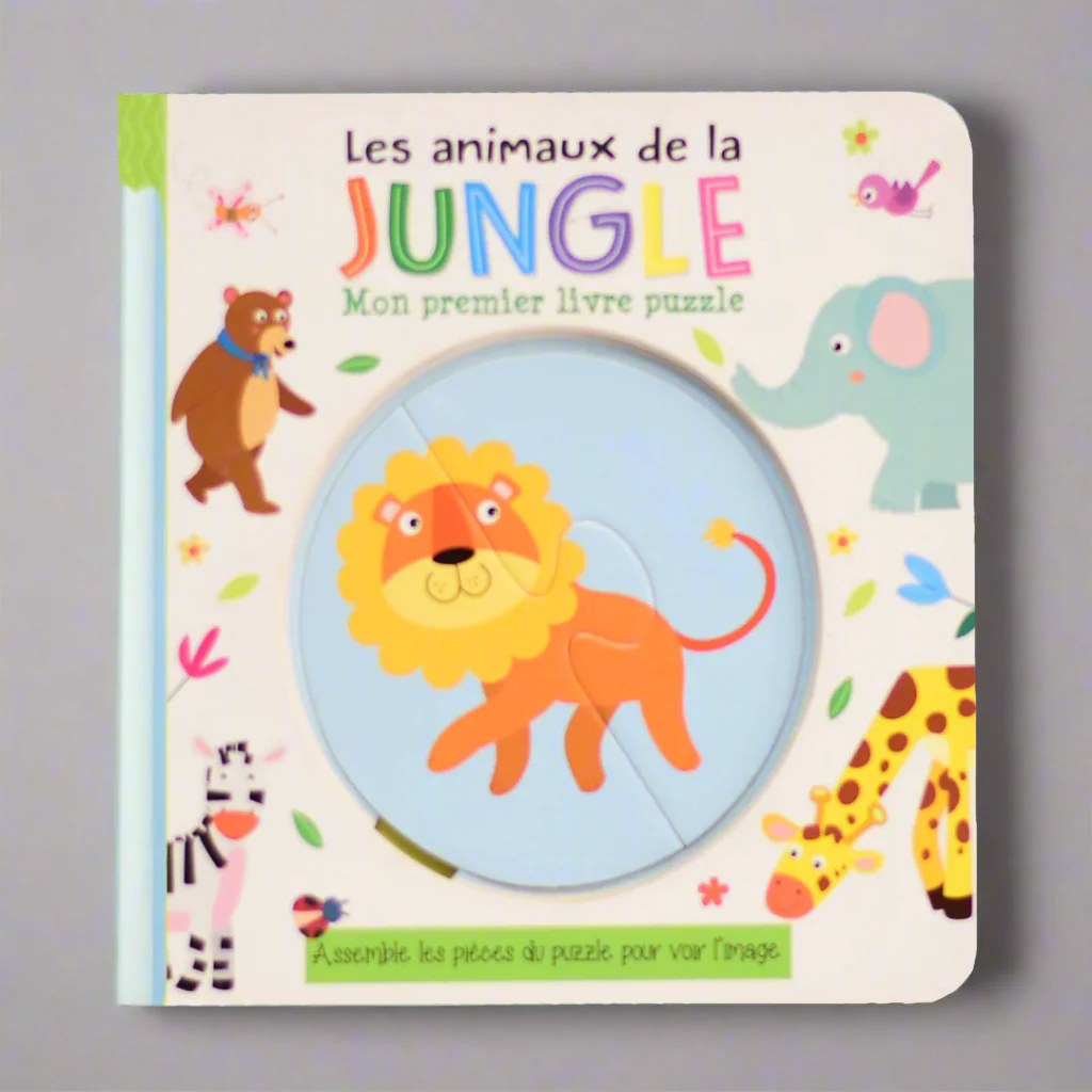 DAM - Mon Premier Livre De Puzzle - Les Animaux De La Jungle