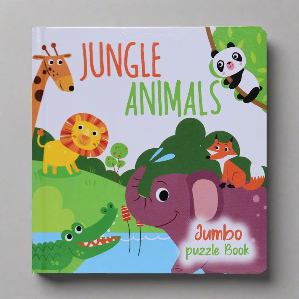 DAM - Jumbo Puzzle Books - Jungle Animals