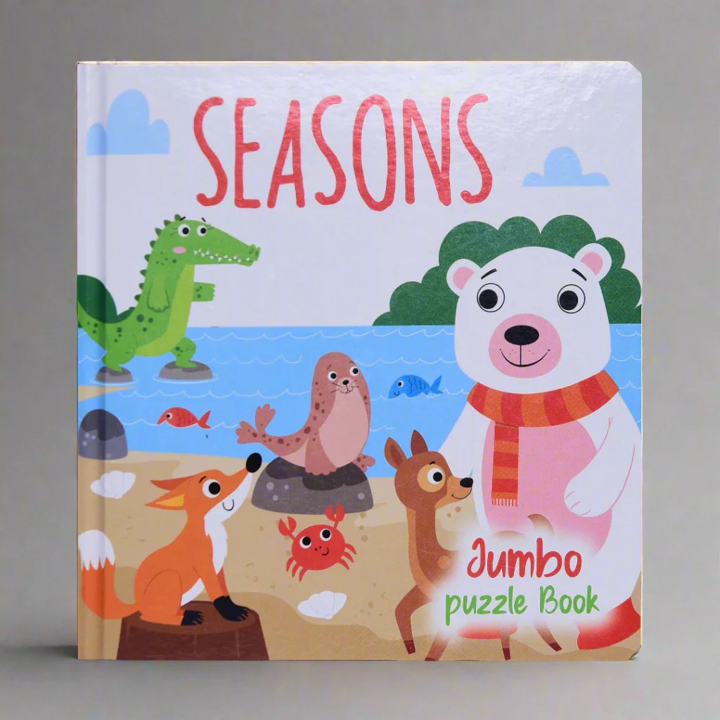 DAM - Jumbo Puzzle Book - Seasons