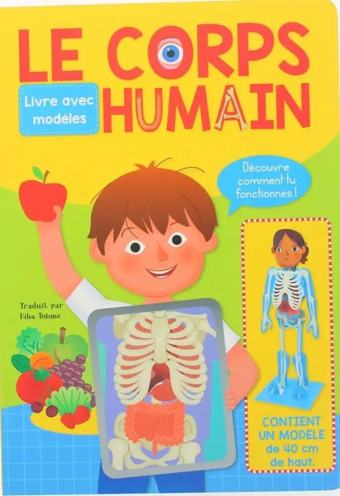 DAM - Livre Avec Modeles - Le Corps Humain