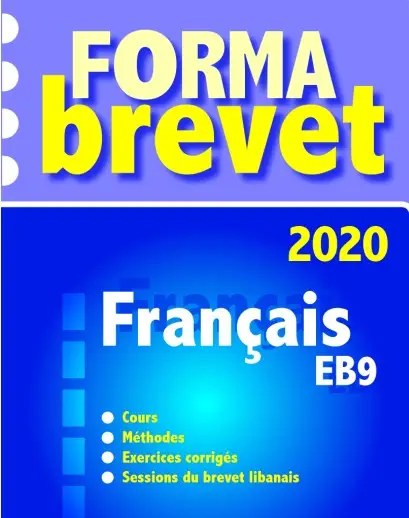 HACHETTE ANTOINE - Forma Brevet Francais 2020