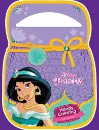 HACHETTE ANTOINE DISNEY - Princess-Handy coloring (Purse) -