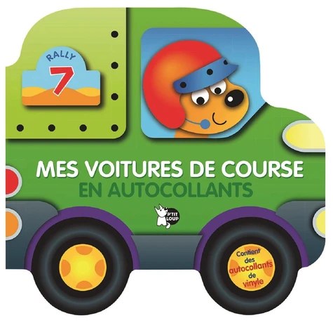 P'TIT LOUP - Mes Voitures De Course En Autocollants