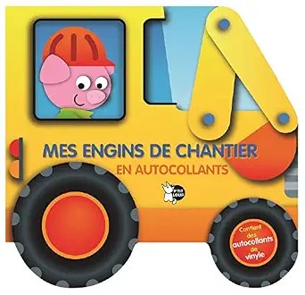 P'TIT LOUP - Mes Engins De Chantier En Autocollants