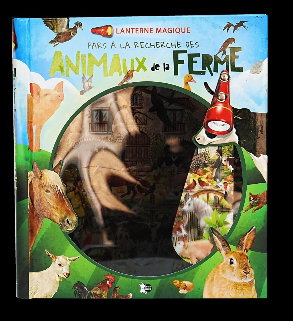 P'TIT LOUP - Lanterne Magique - Animaux De La Ferme