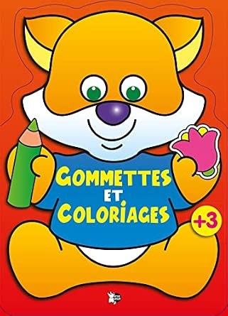 P'TIT LOUP - Commettes Et Coloriages - Rouge