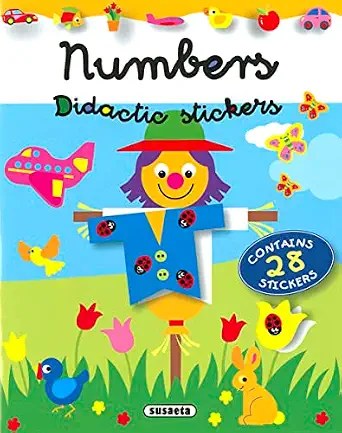 SUSAETA - Didactic Stickers - Numbers