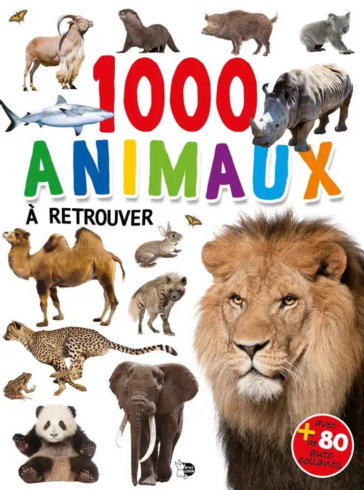 P'TIT LOUP - 1000 Animaux A Retrouver