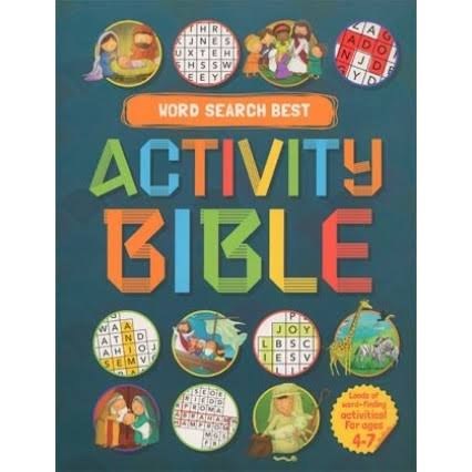 BIBLE SOCIETY - Word Search Best Activity Bible