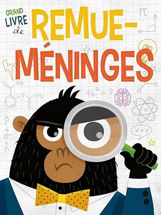 WHITE STAR KIDS - Grand Livre De Remue - Meninges