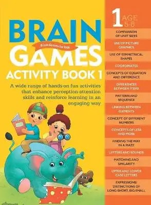OM Books International - Brain Games Activity Book 1