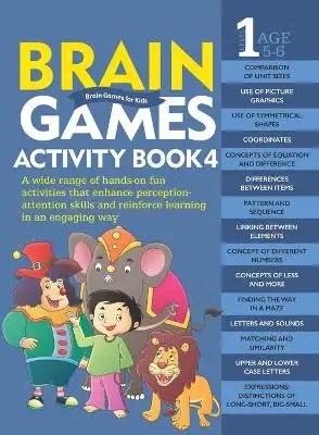 OM Books International - Brain Games Activity Book 4