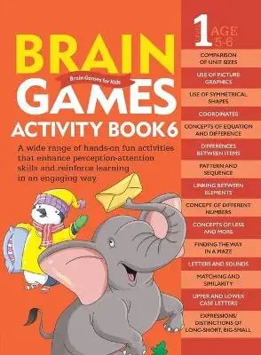 OM Books International - Brain Games Activity Book 6