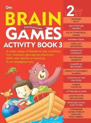 OM Book Service - Brain Games for Kids - Brain Games Activity Book Level 2 - Book-3