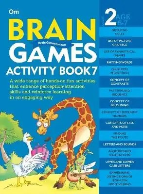 OM Book Service - Brain Games for Kids - Brain Games Activity Book Level 2 - Book-7
