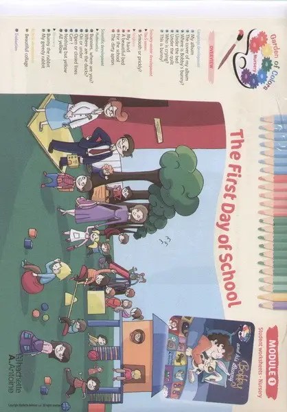 HACHETTE ANTOINE - Garden Of Colors Nursery Sb