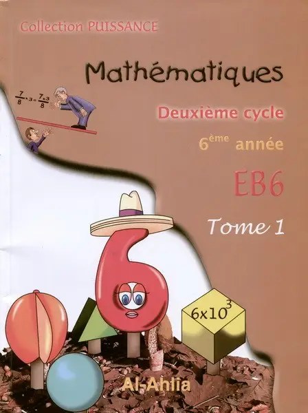 AHLIA - Maths Puissance Eb6 T1 O.E.