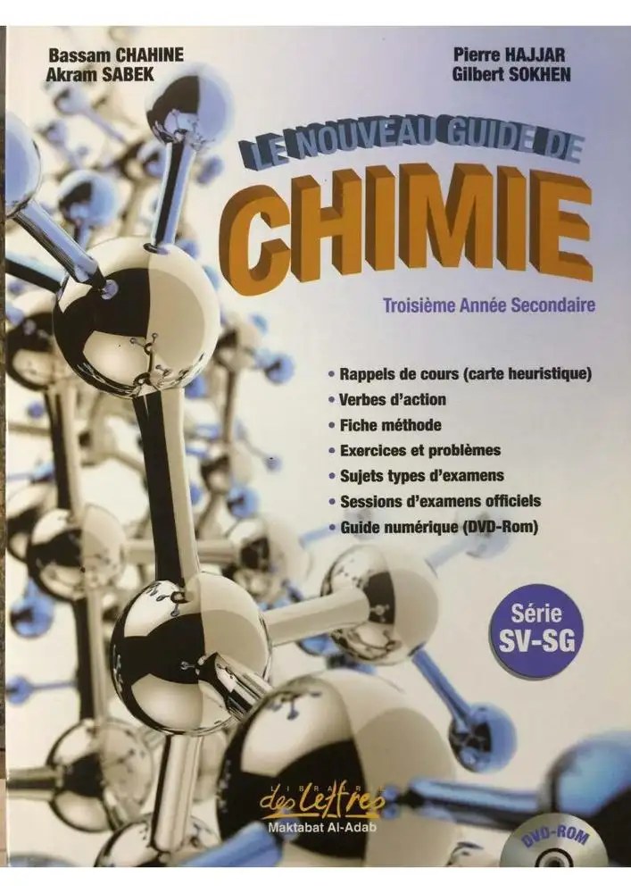 LETTRES - Nouveau Guide De Chimie 3SV SG