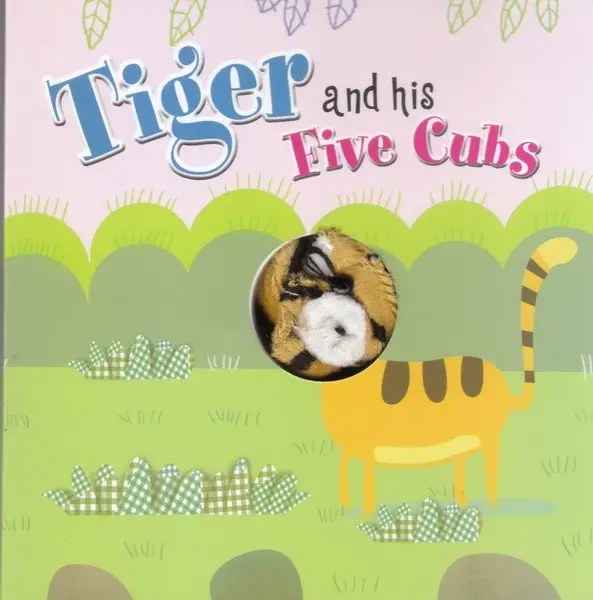 DAM - Finger Puppet Book - Tiger And His Five Cubs