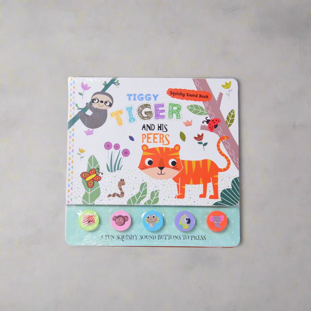 IGLOO BOOKS - Squishy Sound Book - Tiggy Tiger