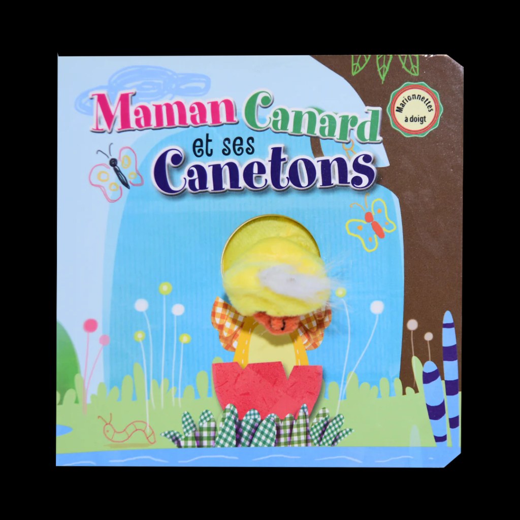 DAM - Marionnettes A Doigt - Maman Canard Et Ses Canetons -